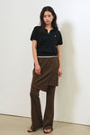 General Idea WOMAN Button Slit Skirt Set Pants