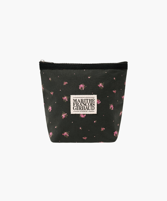 Marithé François Girbaud Classic Logo Vintage Flower Pouch