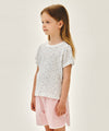 Marithé François Girbaud Kids All Over Flower T-Shirt White