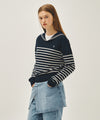 Marithé François Girbaud W SAILOR KNIT PULLOVER