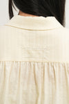 General Idea WOMAN Round Collar Puff Blouse