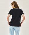Marithé François Girbaud VINTAGE LOGO RINGER TEE