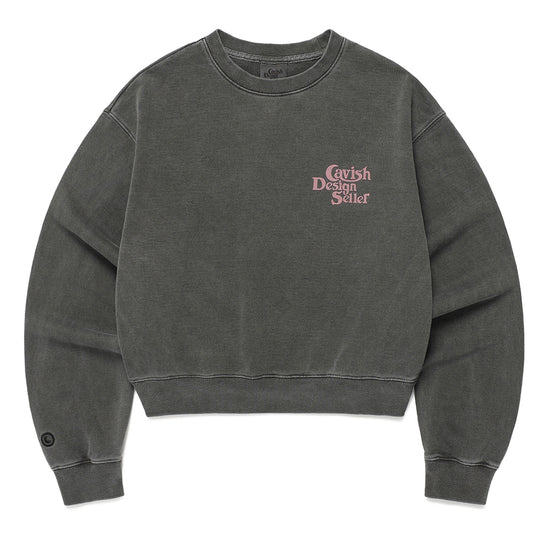 Cavish Women's Pigment Seller Logo Sweatshirt
