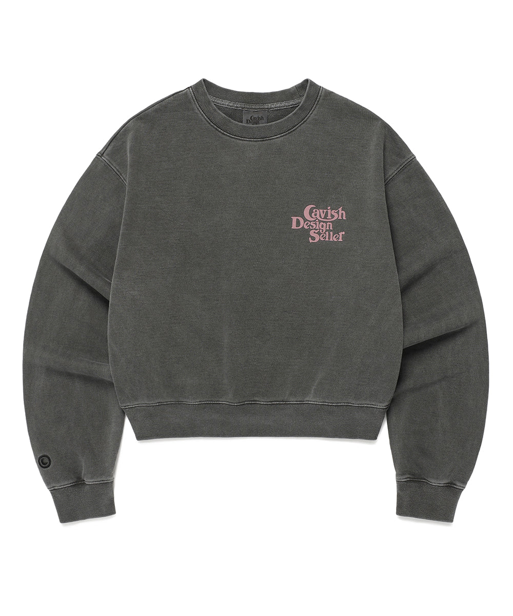 Cavish Women's Pigment Seller Logo Sweatshirt