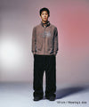 Nice Ghost Club 3 Stars Sweat Jersey Zip Up [Beige]
