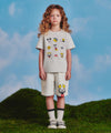 Marithé François Girbaud Disney Mickey Kids Bermuda Denim Pants Blue
