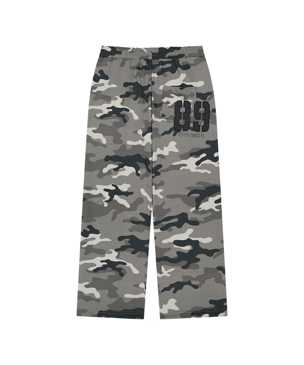 Mahagrid Camo Applique Sweatpant