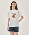 Marithé François Girbaud MARINE DRAWING DOODLE GRAPHIC TEE