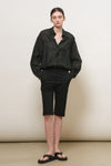 General Idea WOMAN Summer Sheer Layered Blouson Shirt