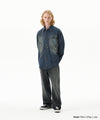 Mahagrid Star Raw Cut Denim Shirt