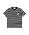 Mahagrid Stripe Slash Logo Tee