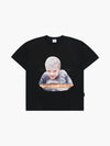 ADLV Baby Face Pie Boy Short Sleeve T-Shirt