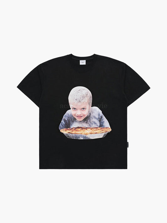 ADLV Baby Face Pie Boy Short Sleeve T-Shirt