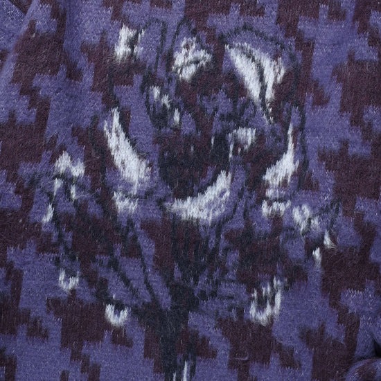 Nice Ghost Club Houndstooth Devil Rose Knit