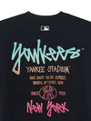 MLB Basic Street Color Lettering Over Fit T-shirt