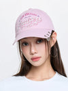 MLB Vintage Cursive Jewelry Unstructured Ballcap