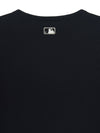MLB Women's Basic Slim Ribbed Crop Long Sleeve T-Shirts