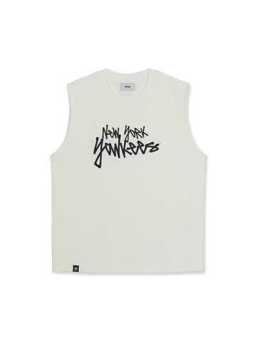 MLB Sportive Mesh Graphic Sleeveless T-Shirts