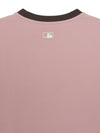 MLB Women's Sportive Cursive Ringer Crop T-shirts