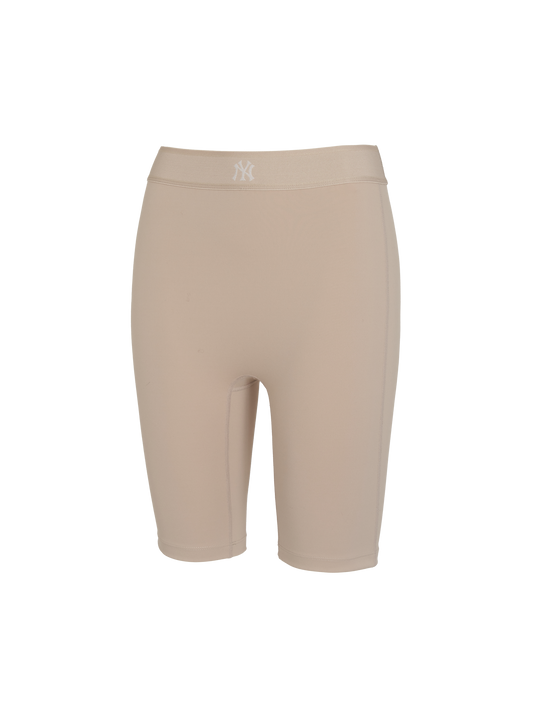MLB Women's Basic Band Logo Point Bike Shorts