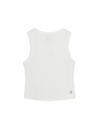 MLB Women's Vintage Slim Ribbed Sleeveless T-Shirts