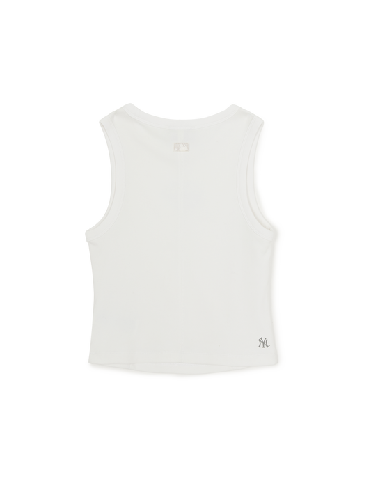 MLB Women's Vintage Slim Ribbed Sleeveless T-Shirts