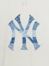 MLB Vintage Denimlike Monogram Big Lux Over Fit T-shirt