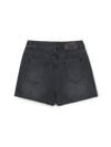 MLB Women's Basic Small Logo Cargo Denim Wrap Skirt