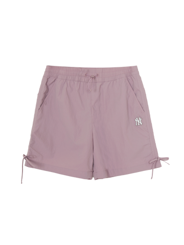 MLB Women's GORPCORE Glossy Shirring 6in Shorts