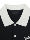 MLB Basic Small Letter Comfortable Fit Polo T-Shirts