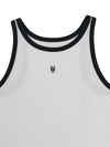 MLB Women's Basic Ringer Ribbed Sleeveless Ops