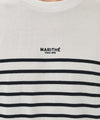 Marithé François Girbaud BLOCK STRIPE TEE