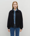 Marithé François Girbaud Wool Collar Varsity Jacket