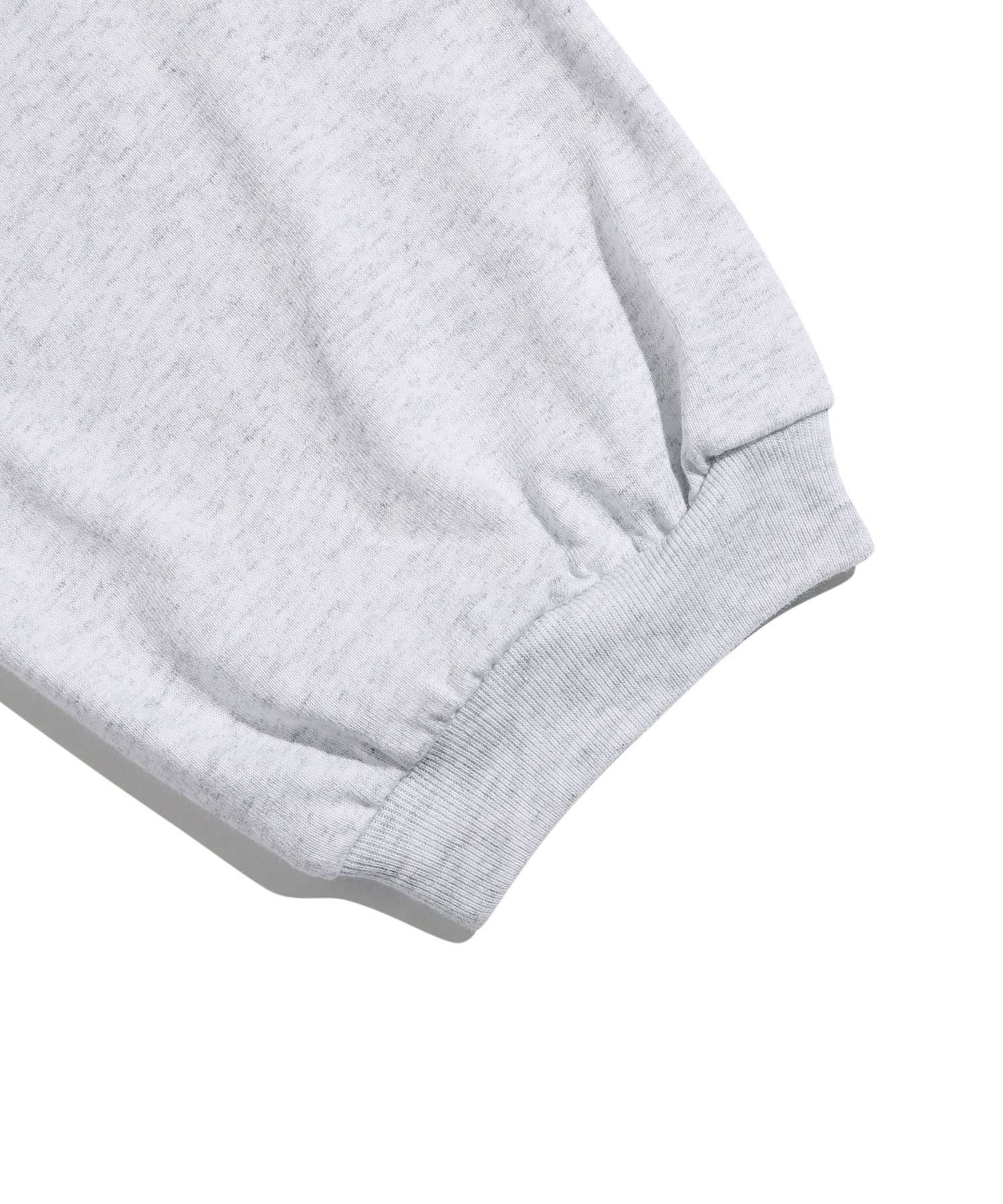 Nice Ghost Club Star Girl Big Big Long Sleeve Hoodie [Light Grey]