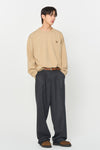 General Idea MAN Real Leather Western Belt [BROWN]