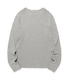 Nice Ghost Club Girl Gang Star Slim Long Sleeve Tee [Grey]