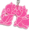 Nice Ghost Club Devil Dot Acrylic Keychain [Pink]
