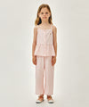 Marithé François Girbaud Kids Checked Sleeveless Blouse