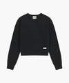 Marithé François Girbaud W BASIC CROP SWEATSHIRT