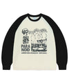 Mahagrid International Raglan Long Sleeve Tee