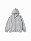 ADLV BASIC AC BEAR HOODIE ZIP UP