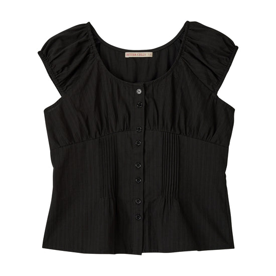 Bitter Cells Ivy Puff Cap Blouse