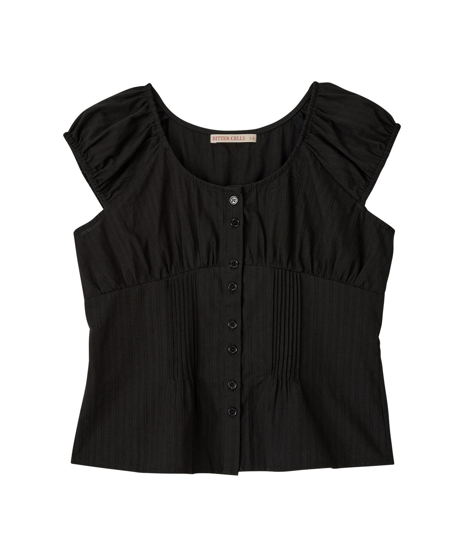 Bitter Cells Ivy Puff Cap Blouse