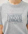 Marithé François Girbaud CLASSIC LOGO TEE heather gray