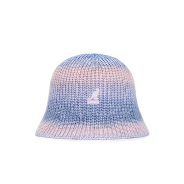 Kangol Stripe Knit Bucket Hat 3723 Pink Multi