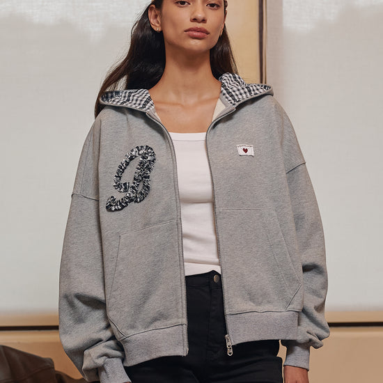 Bitter Cells B Frill Hood Zip Up