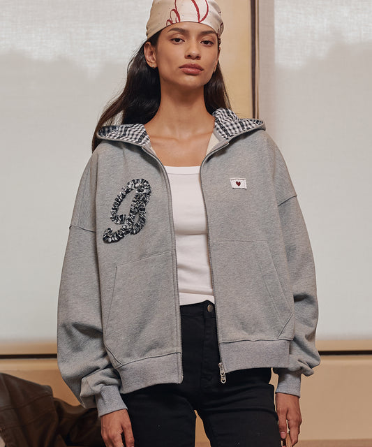 Bitter Cells B Frill Hood Zip Up