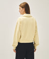 Marithé François Girbaud W DOODLE CLASSIC LOGO COLLAR SWEATSHIRT light heather gray