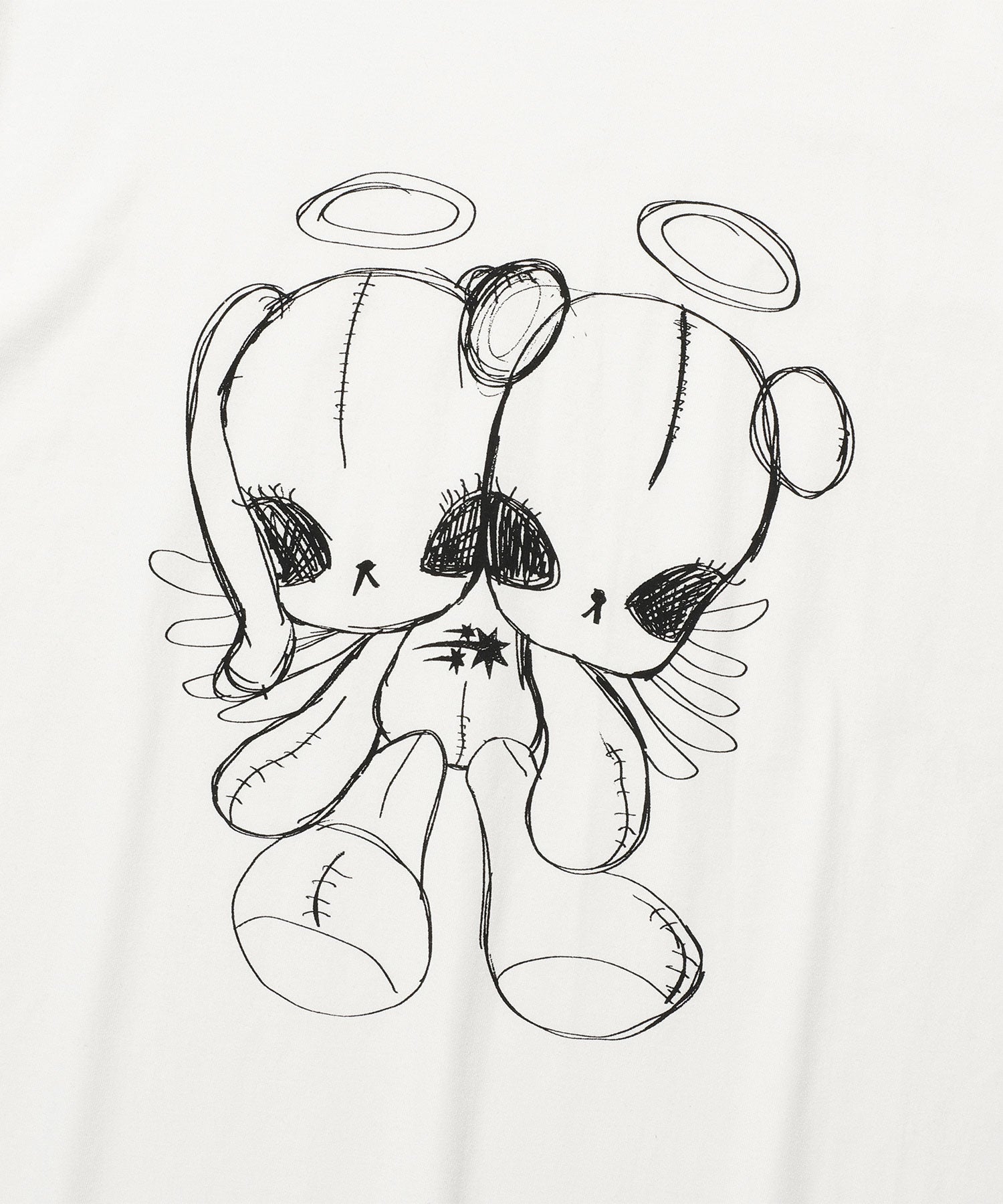 Nice Ghost Club Cotton Doll Angel Tee