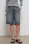General Idea WOMAN Wide Bermuda Denim Pants